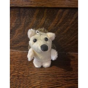 Hedgehog Plush Toy Kids Stuffed Animal Doll Soft Keychain Backpack Dangler Charm